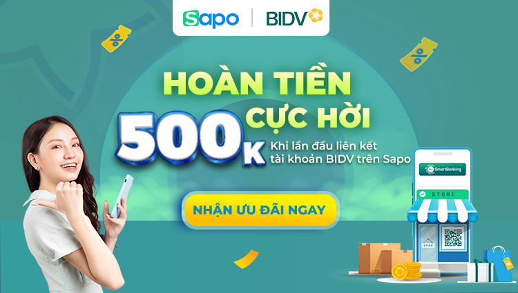 Quản lý thảnh thơi, hoàn tiền cực hời với BIDV VietQR trên Sapo