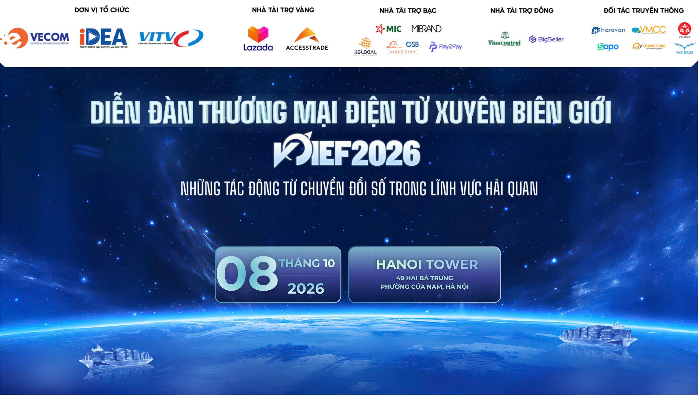 Sapo đồng hành cùng Diễn đàn Thương mại điện tử Xuyên biên giới VOIEF 2026