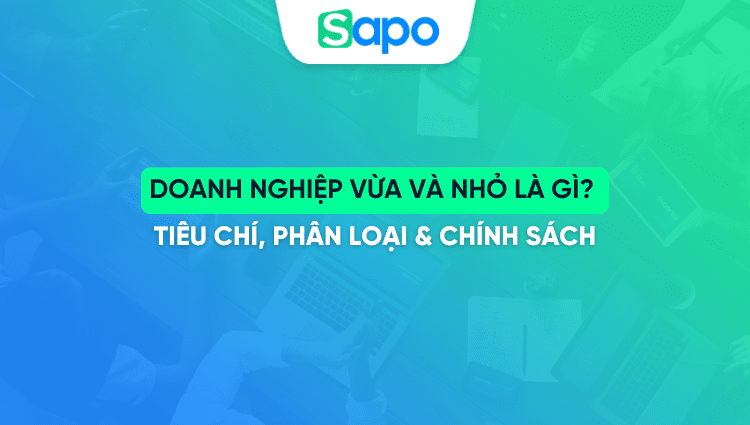 Doanh nghiệp vừa và nhỏ là gì? Tiêu chí, phân loại & chính sách