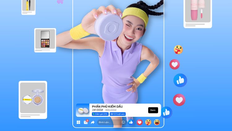 Sự kiện: Chạm đỉnh doanh thu mùa Mega Sale với Giải pháp Facebook Live Shopping hoàn toàn mới