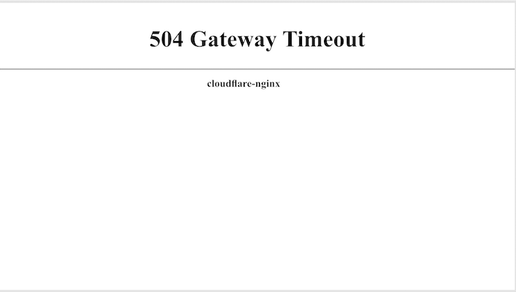 7 cách khắc phục sự cố lỗi 504 gateway time-out