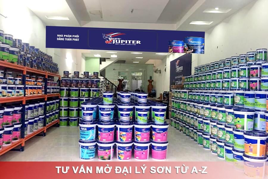 Mở đại lý sơn cần bao nhiêu vốn không phải ai cũng biết?