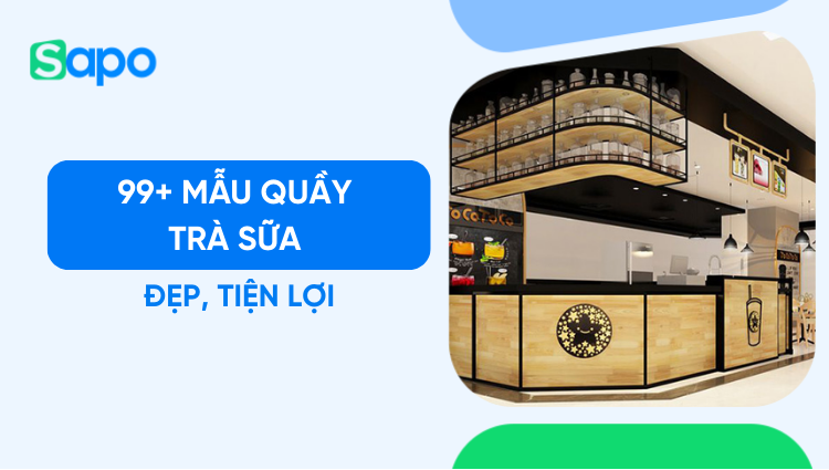99+ Mẫu quầy trà sữa đẹp, tiện lợi năm 2026