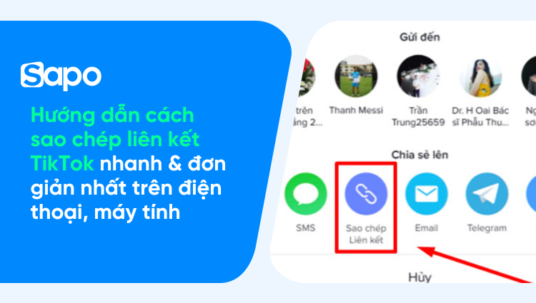 Hướng dẫn cách sao chép liên kết TikTok nhanh & đơn giản nhất trên điện thoại, máy tính