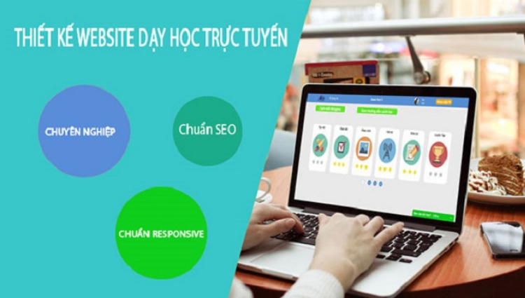 Thiết kế website elearning - dạy học trực tuyến chuyên nghiệp và toàn diện