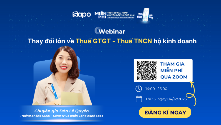 Buổi 1: Thay đổi lớn về Thuế GTGT - Thuế TNCN Hộ kinh doanh