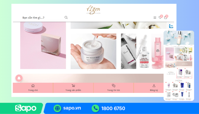 Tạo website bán hàng online