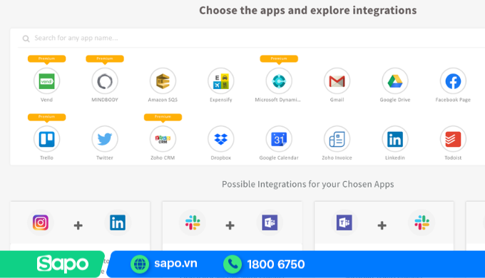 Công cụ AI thiết kế web AppyPie