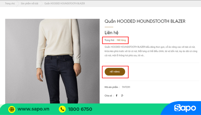 Tùy chỉnh hiển thị sản phẩm