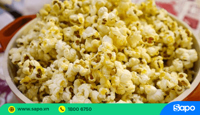 Bán bắp rang bơ mùa đông