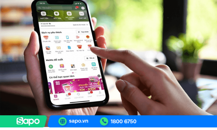 App kiếm tiền online ví Momo