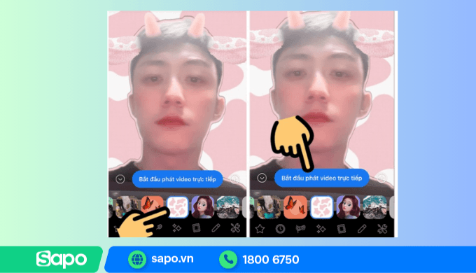 Phát video với bộ lọc Instagram