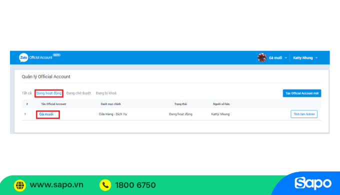 Hướng dẫn bán hàng Zalo