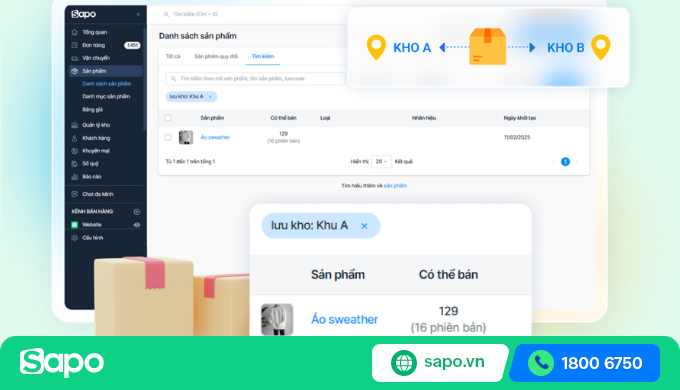 báo cáo tồn kho