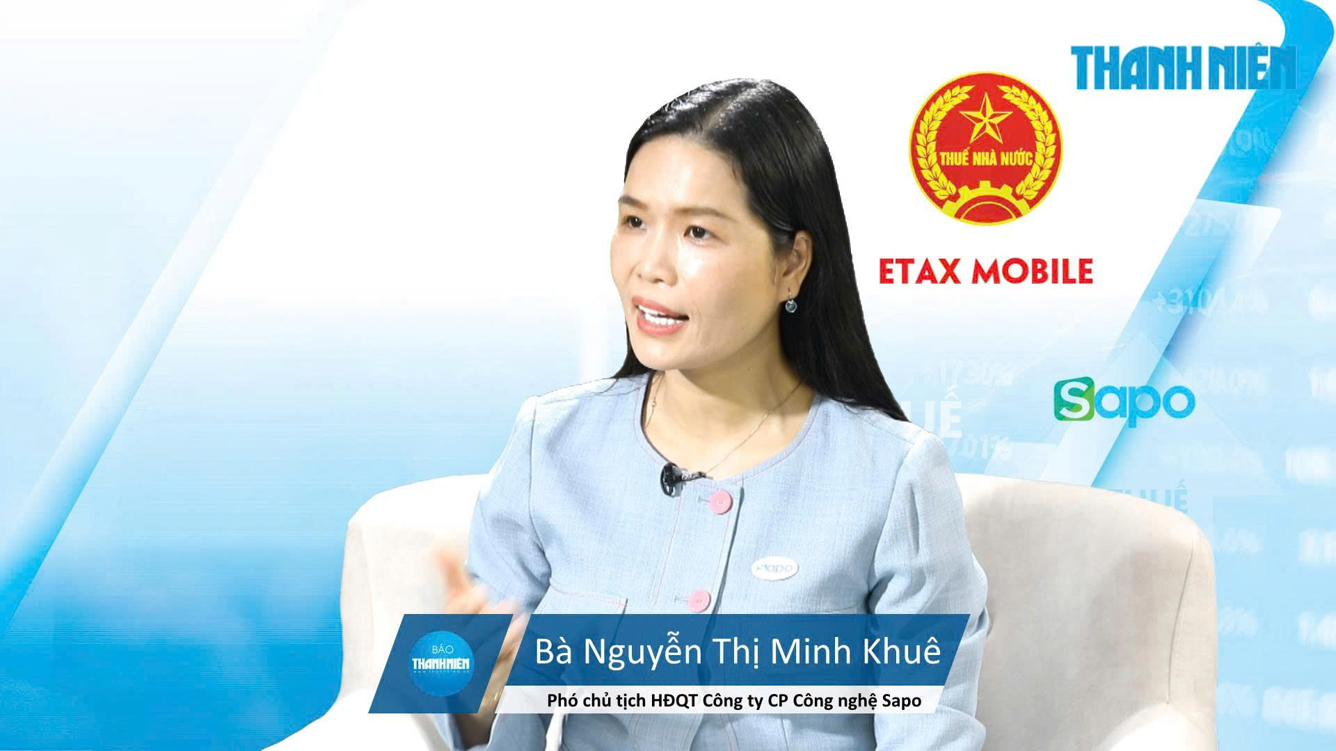 bà Nguyễn Thị Minh Khuê, Phó chủ tịch HĐQT Công ty cổ phần công nghệ Sapo,