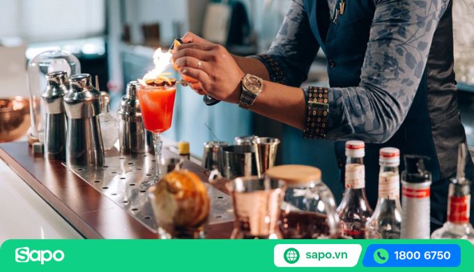 công việc của bartender