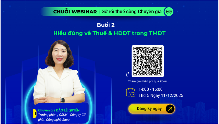 Hiểu đúng về Thuế & HĐĐT trong TMĐT