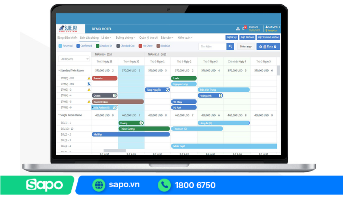 Blue Jay PMS – Phần mềm miễn phí cơ bản, phù hợp người mới bắt đầu