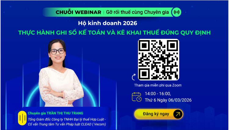 Thực hành ghi sổ kế toán & kê khai thuế đúng quy định