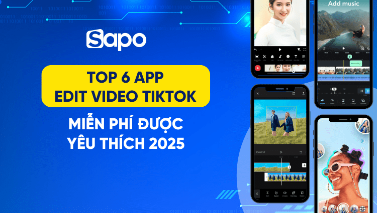 Top 6 app edit video TikTok