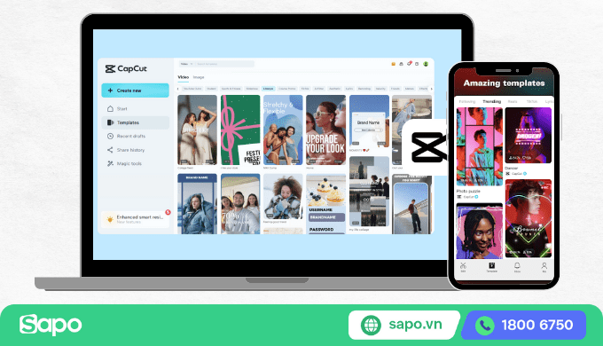 App edit video TikTok Capcut
