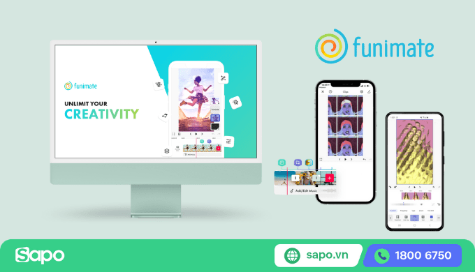 App edit video TikTok Funimate