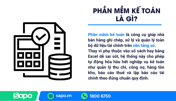 Khái niệm phần mềm kế toán