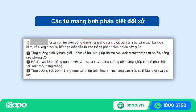 Các từ vi phạm chính sách facebook có tính phân biệt đối xử