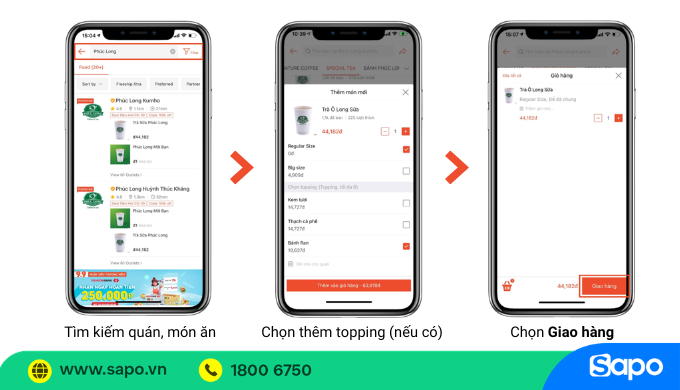 cách đặt shopeefood