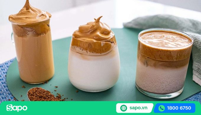 giá cafe bọt biển hợp lý