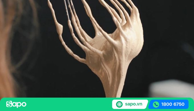 đánh bông tạo bọt