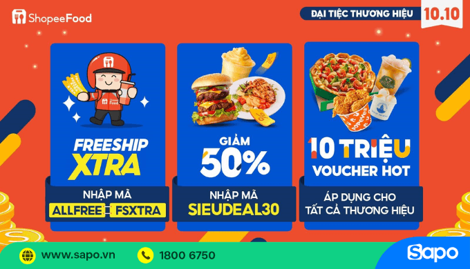 cách lấy voucher shopee food
