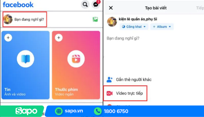 Tìm hiểu các bước livestream trên Facebook bằng điện thoại