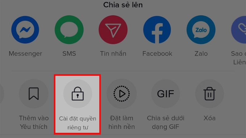 cách mở bình luận trên tiktok