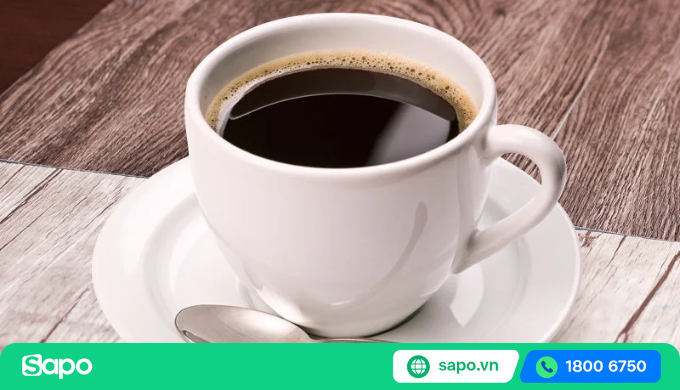 Hoàn thiện ly cafe Americano