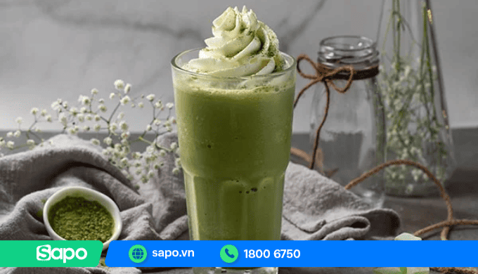 Cách pha chế Matcha đá xay