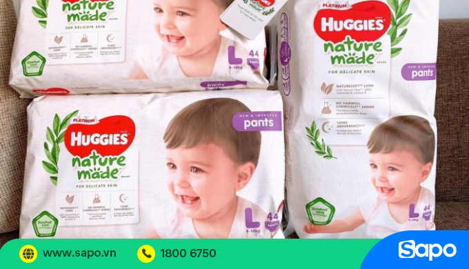 Các dòng bime Huggies khá đa dạng
