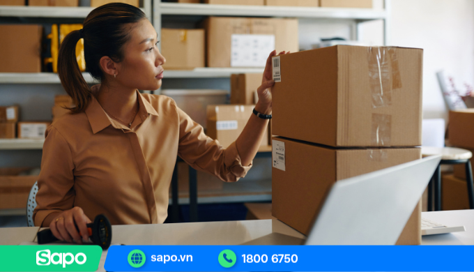 Kiểm kê hàng hóa nhanh chóng bằng mã vạch