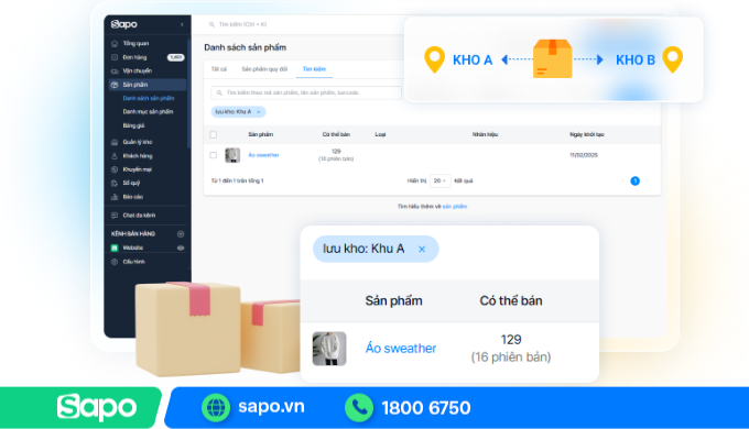 Quản lý kho chặt chẽ bằng phần mềm quản lý kho