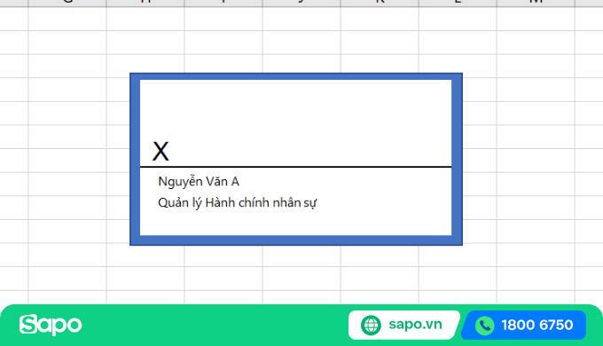 Cách tạo chữ ký điện tử trong Excel