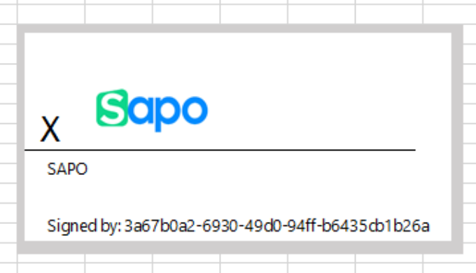 Cách tạo chữ ký điện tử trong Excel