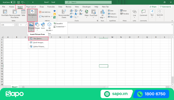Cách tạo chữ ký điện tử trong Excel