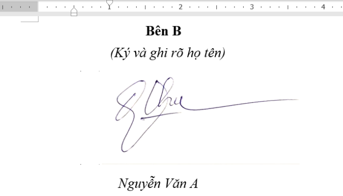 Cách tạo chữ ký điện tử trong Word