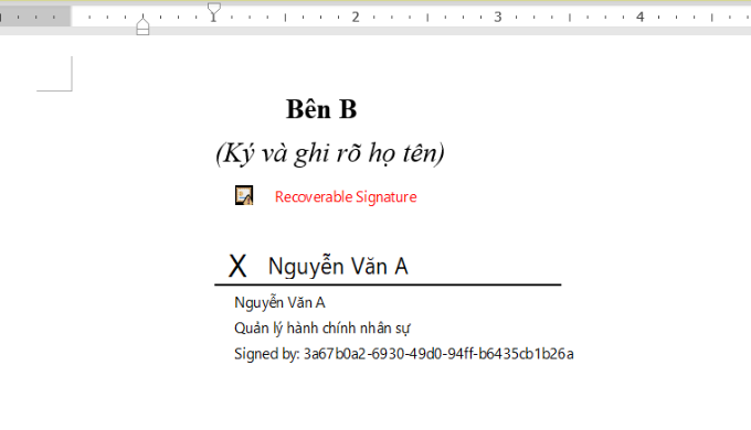 Cách tạo chữ ký điện tử trong Word