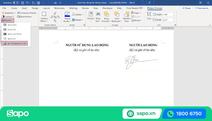 ​Cách tạo chữ ký điện tử trong Word