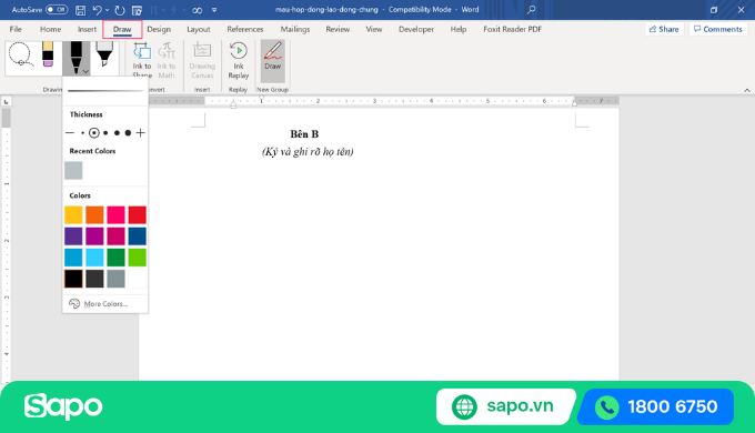Cách tạo chữ ký điện tử trong Word
