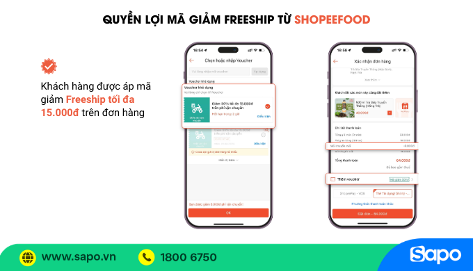 Quyền lợi Flash Sale ShopeeFood