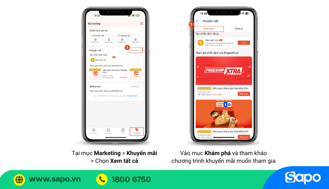 Tạo Flash Sale qua ứng dụng Shopee Partner
