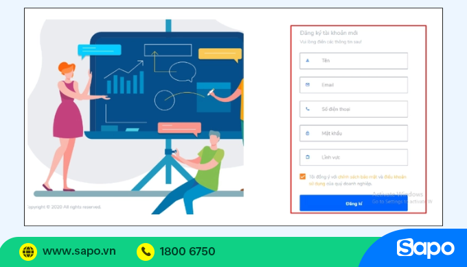 điền đầy đủ thông tin để gắn link bio trên tiktok bằng simple page