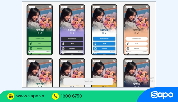 cách tạo link bio trên beacons để gắn vào tiktok